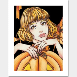 Pumpkin Queen Posters and Art